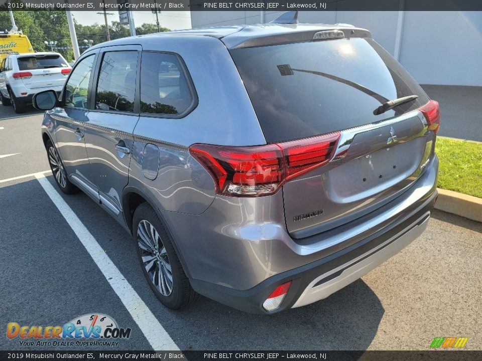 2019 Mitsubishi Outlander ES Mercury Gray Metallic / Black Photo #4