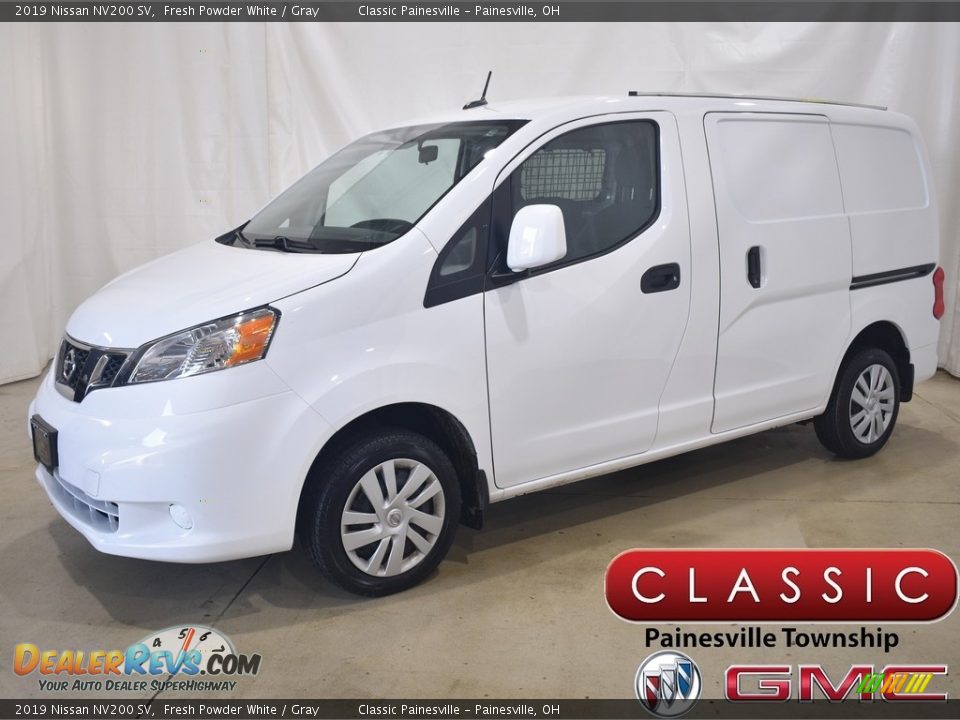 2019 Nissan NV200 SV Fresh Powder White / Gray Photo #1