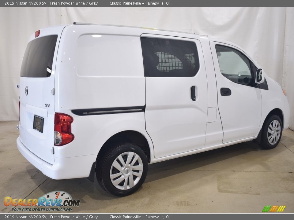 2019 Nissan NV200 SV Fresh Powder White / Gray Photo #2