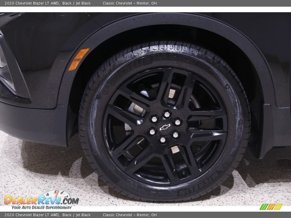 2020 Chevrolet Blazer LT AWD Black / Jet Black Photo #19
