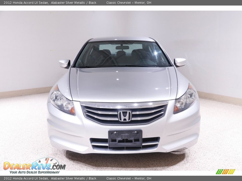 2012 Honda Accord LX Sedan Alabaster Silver Metallic / Black Photo #2