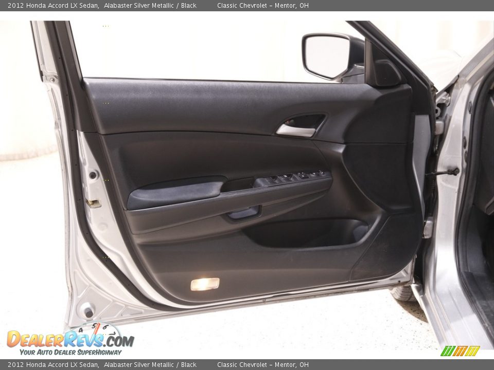 2012 Honda Accord LX Sedan Alabaster Silver Metallic / Black Photo #4