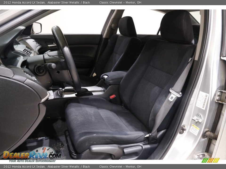 2012 Honda Accord LX Sedan Alabaster Silver Metallic / Black Photo #5