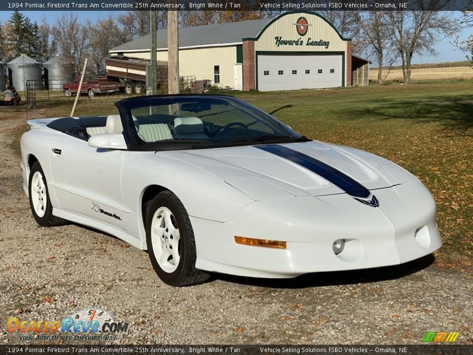 Bright White 1994 Pontiac Firebird Trans Am Convertible 25th Anniversary Photo #21