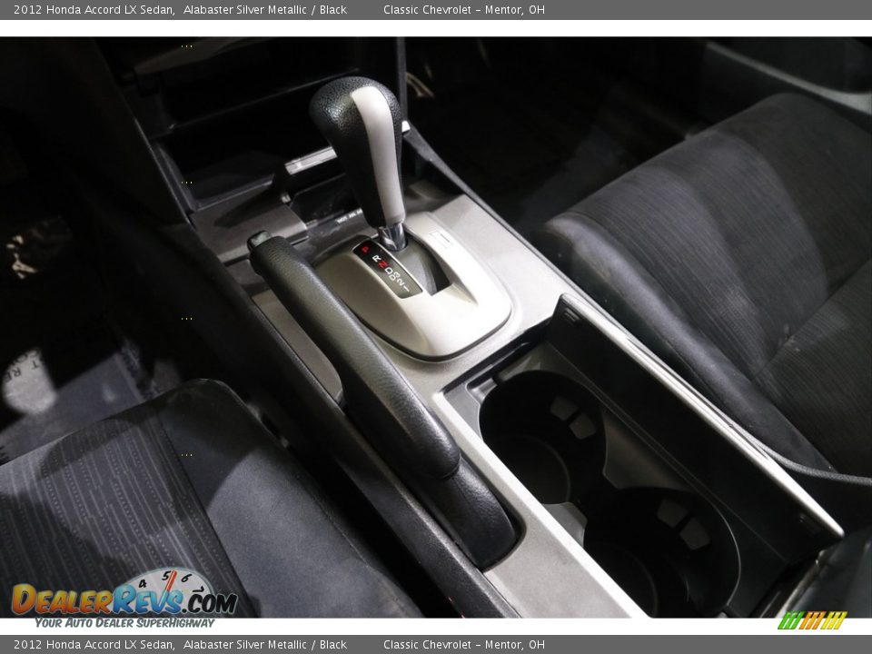 2012 Honda Accord LX Sedan Alabaster Silver Metallic / Black Photo #13