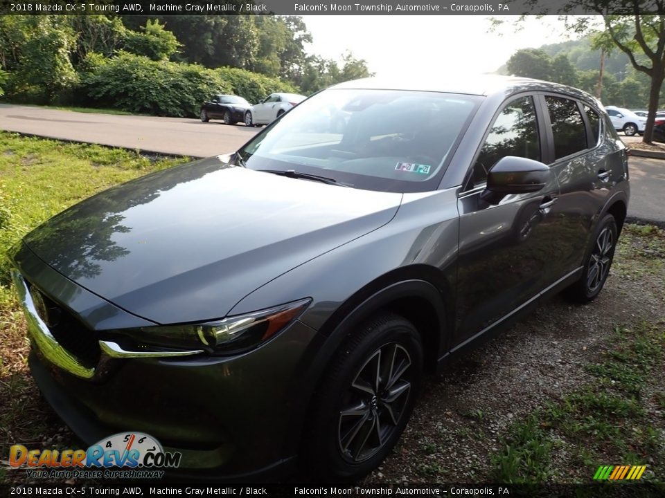 2018 Mazda CX-5 Touring AWD Machine Gray Metallic / Black Photo #1