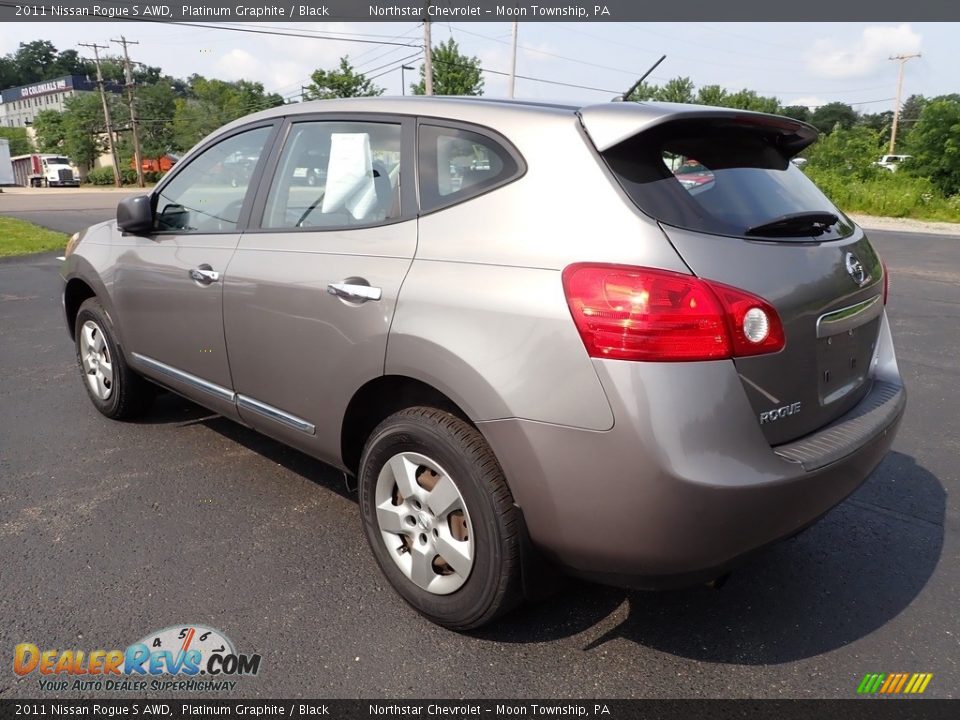 2011 Nissan Rogue S AWD Platinum Graphite / Black Photo #2