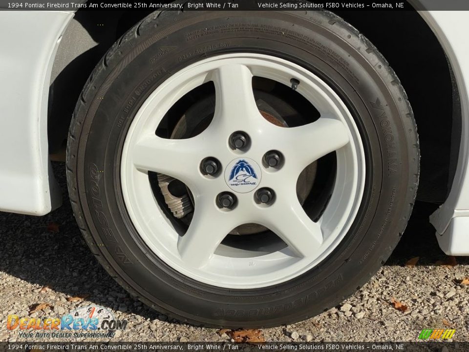 1994 Pontiac Firebird Trans Am Convertible 25th Anniversary Wheel Photo #28
