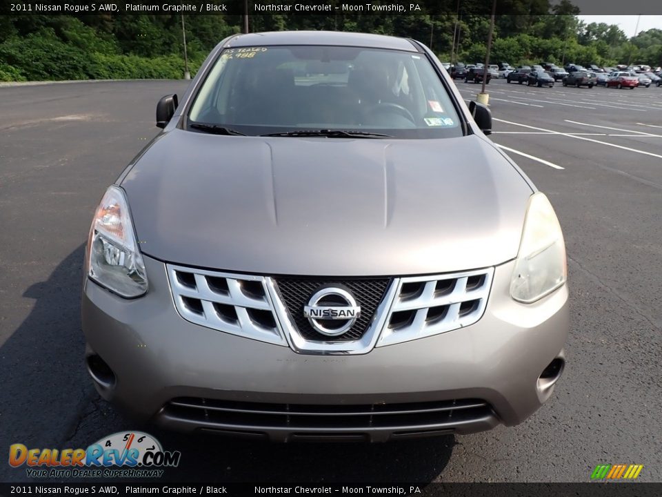 2011 Nissan Rogue S AWD Platinum Graphite / Black Photo #6