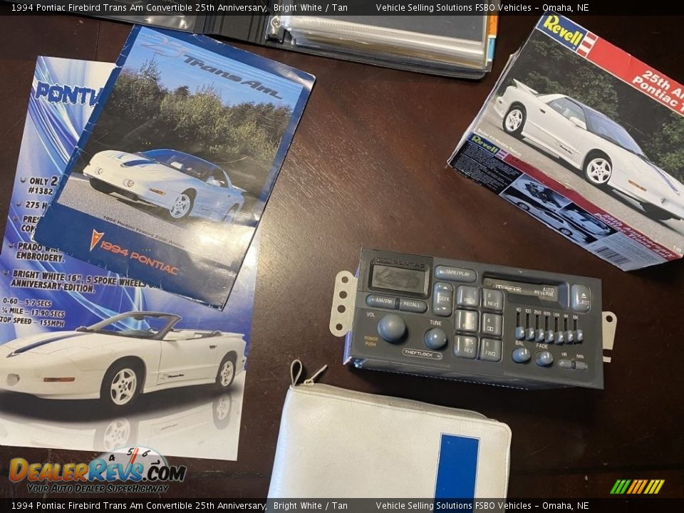 Books/Manuals of 1994 Pontiac Firebird Trans Am Convertible 25th Anniversary Photo #32