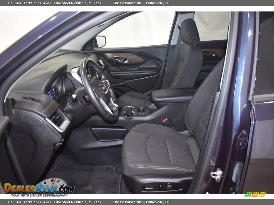 2019 GMC Terrain SLE AWD Blue Steel Metallic / Jet Black Photo #6