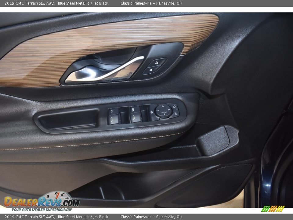 2019 GMC Terrain SLE AWD Blue Steel Metallic / Jet Black Photo #9