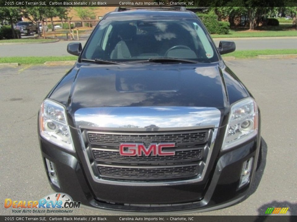 2015 GMC Terrain SLE Carbon Black Metallic / Jet Black Photo #5