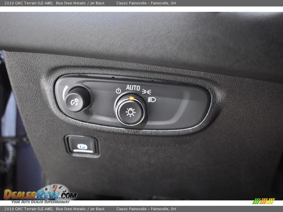 2019 GMC Terrain SLE AWD Blue Steel Metallic / Jet Black Photo #10