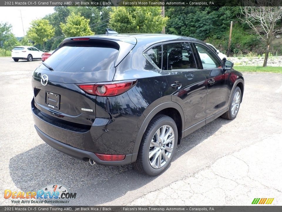 2021 Mazda CX-5 Grand Touring AWD Jet Black Mica / Black Photo #2