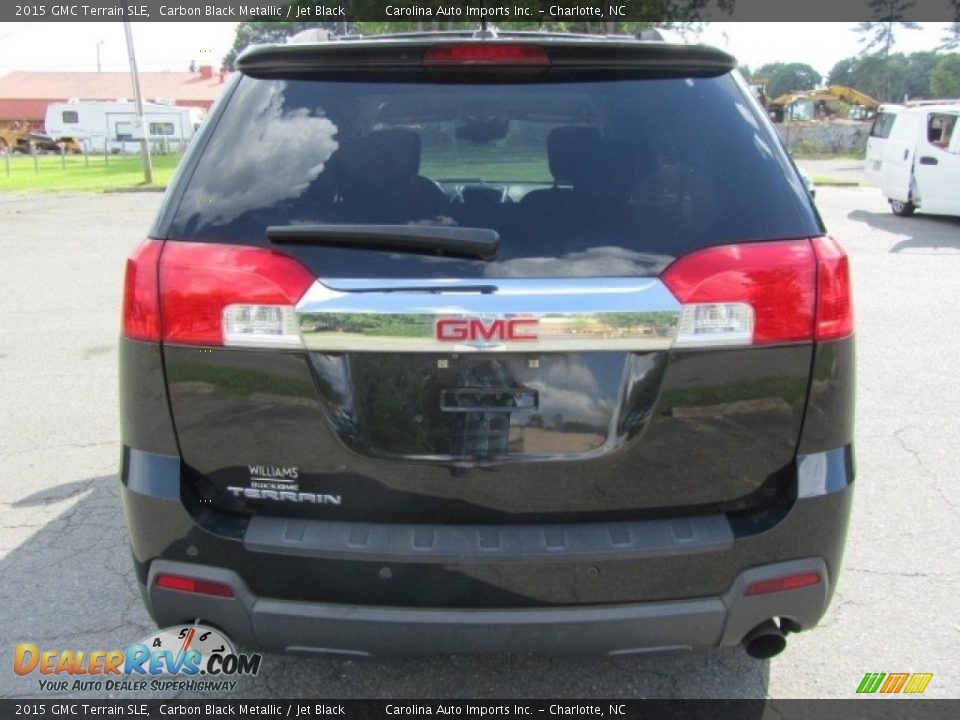 2015 GMC Terrain SLE Carbon Black Metallic / Jet Black Photo #9