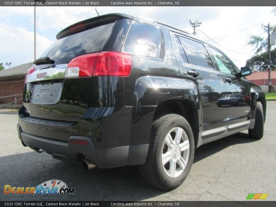 2015 GMC Terrain SLE Carbon Black Metallic / Jet Black Photo #10