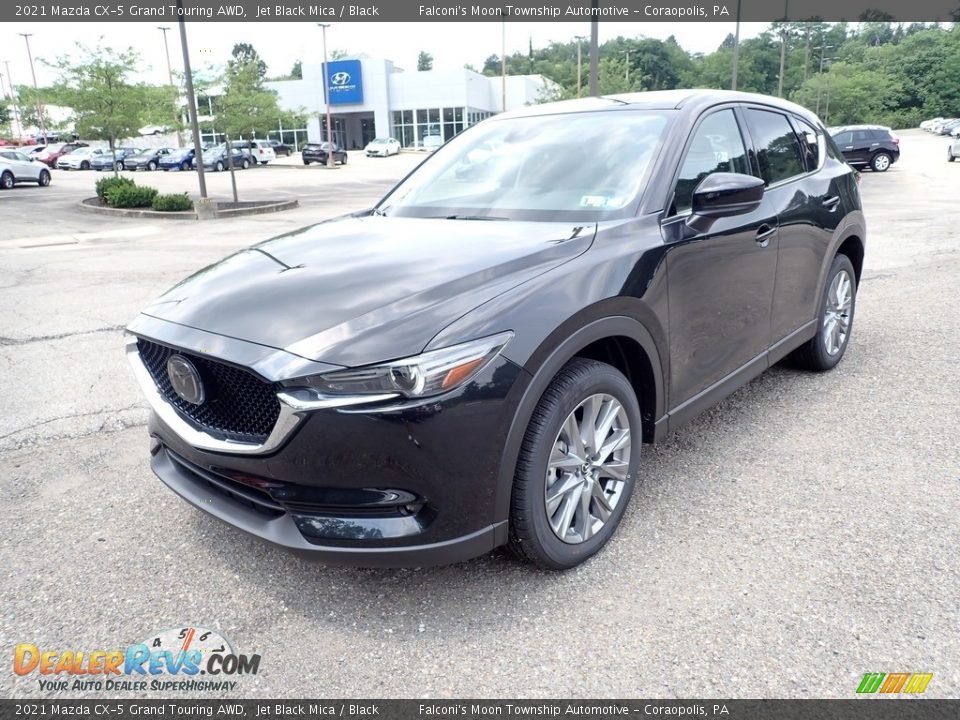 2021 Mazda CX-5 Grand Touring AWD Jet Black Mica / Black Photo #5