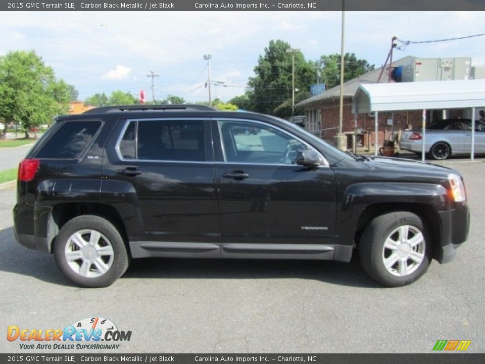 2015 GMC Terrain SLE Carbon Black Metallic / Jet Black Photo #11