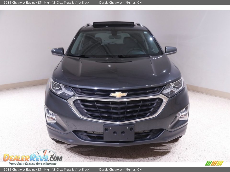 2018 Chevrolet Equinox LT Nightfall Gray Metallic / Jet Black Photo #2