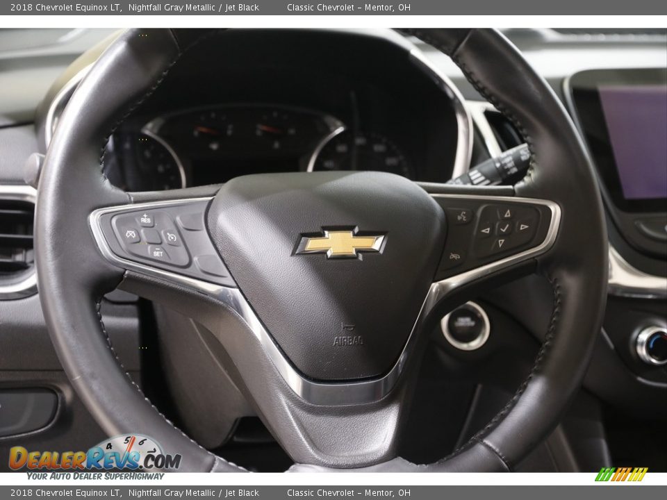 2018 Chevrolet Equinox LT Nightfall Gray Metallic / Jet Black Photo #7