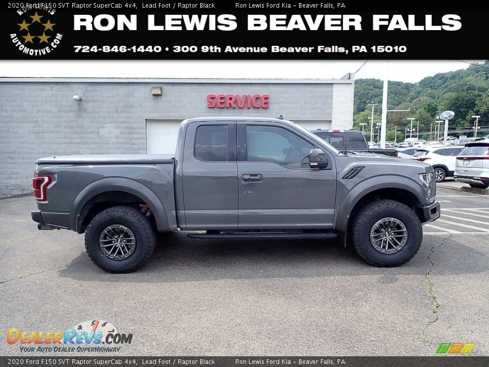 2020 Ford F150 SVT Raptor SuperCab 4x4 Lead Foot / Raptor Black Photo #1