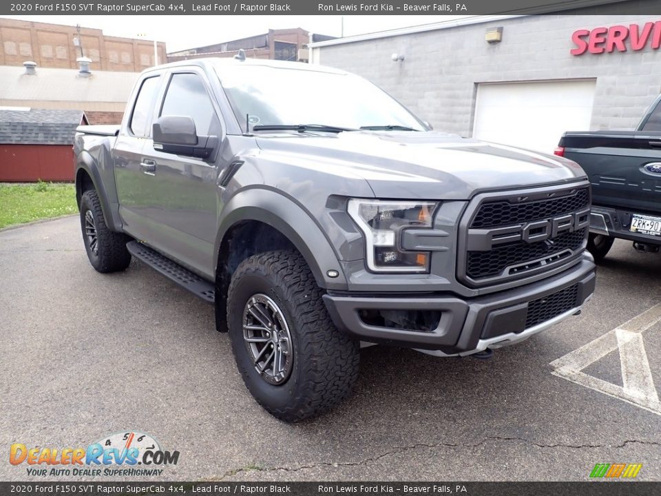 2020 Ford F150 SVT Raptor SuperCab 4x4 Lead Foot / Raptor Black Photo #3