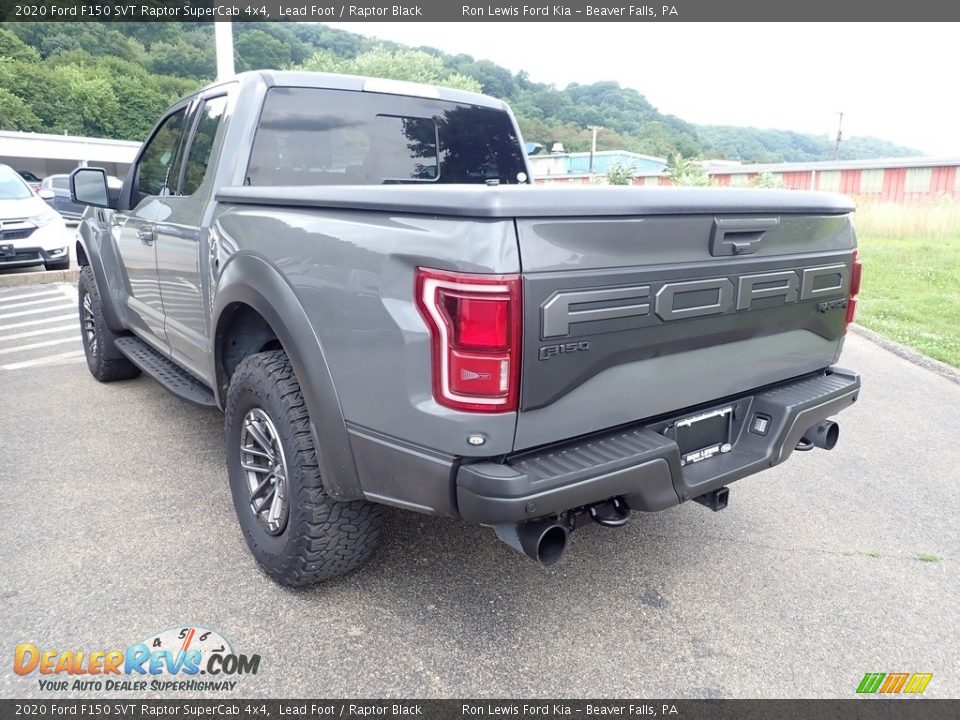 2020 Ford F150 SVT Raptor SuperCab 4x4 Lead Foot / Raptor Black Photo #6