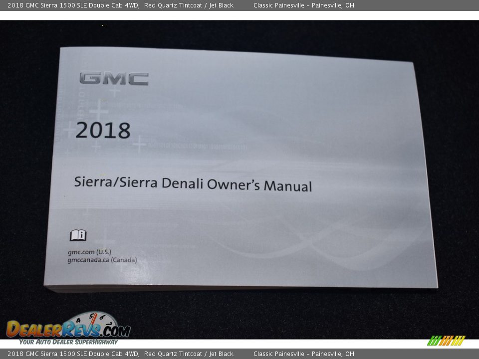 2018 GMC Sierra 1500 SLE Double Cab 4WD Red Quartz Tintcoat / Jet Black Photo #15