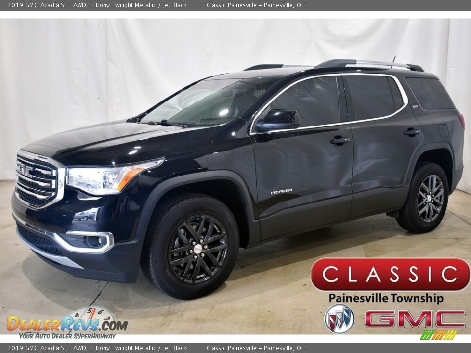 2019 GMC Acadia SLT AWD Ebony Twilight Metallic / Jet Black Photo #1