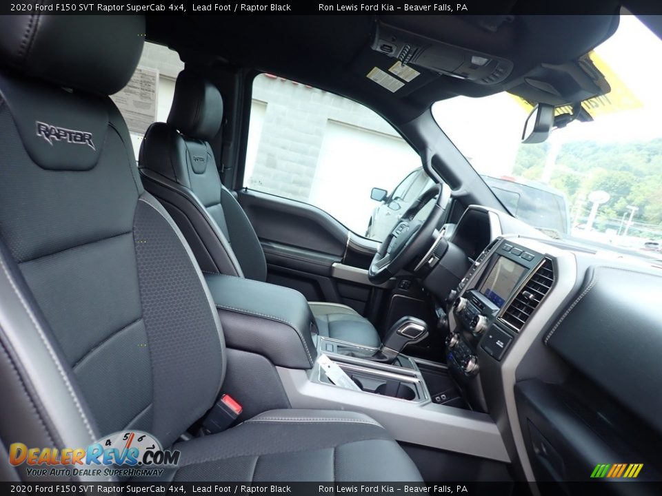 Front Seat of 2020 Ford F150 SVT Raptor SuperCab 4x4 Photo #9