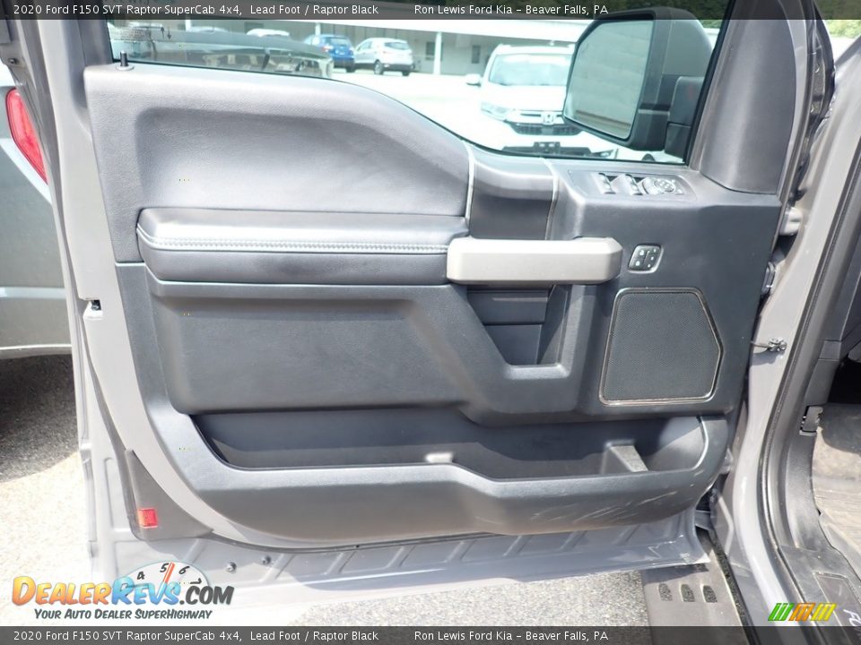 Door Panel of 2020 Ford F150 SVT Raptor SuperCab 4x4 Photo #12