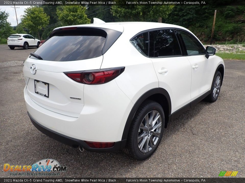 2021 Mazda CX-5 Grand Touring AWD Snowflake White Pearl Mica / Black Photo #2