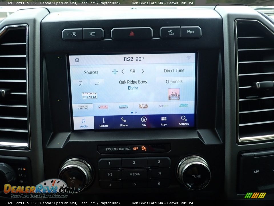 2020 Ford F150 SVT Raptor SuperCab 4x4 Lead Foot / Raptor Black Photo #16