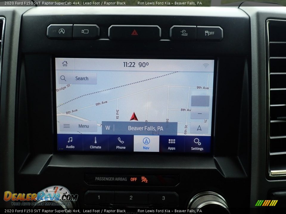 2020 Ford F150 SVT Raptor SuperCab 4x4 Lead Foot / Raptor Black Photo #17