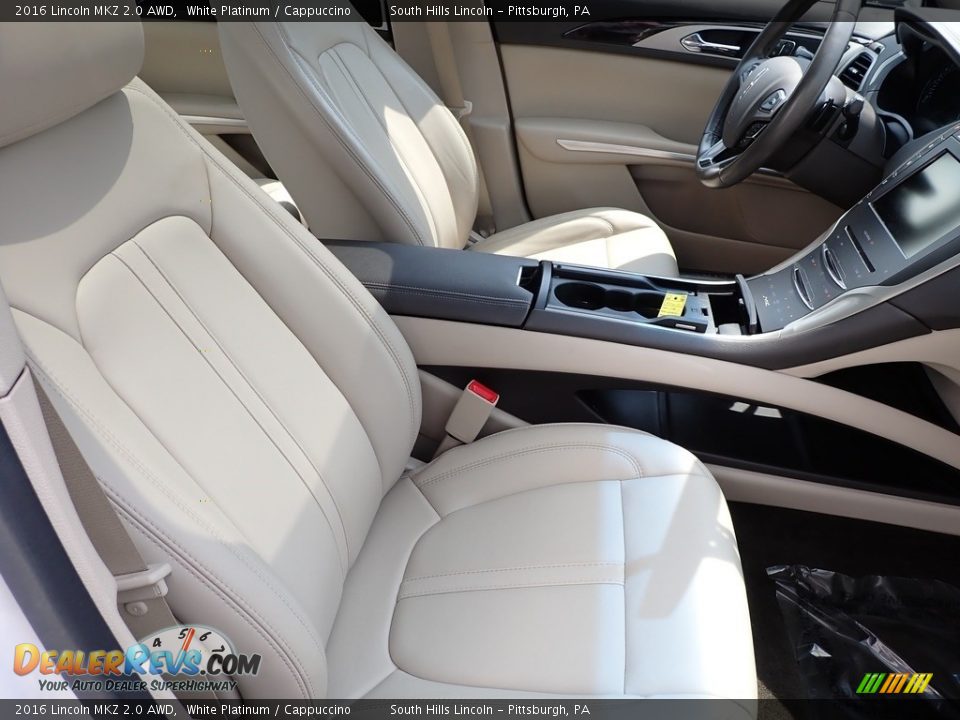 Front Seat of 2016 Lincoln MKZ 2.0 AWD Photo #11