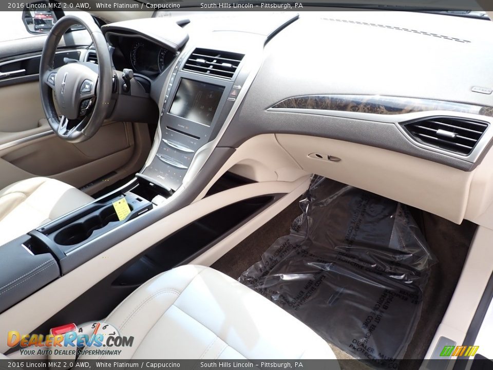 Cappuccino Interior - 2016 Lincoln MKZ 2.0 AWD Photo #12