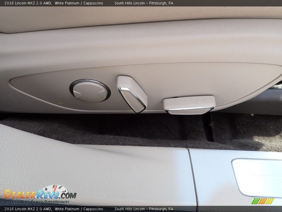 Front Seat of 2016 Lincoln MKZ 2.0 AWD Photo #13