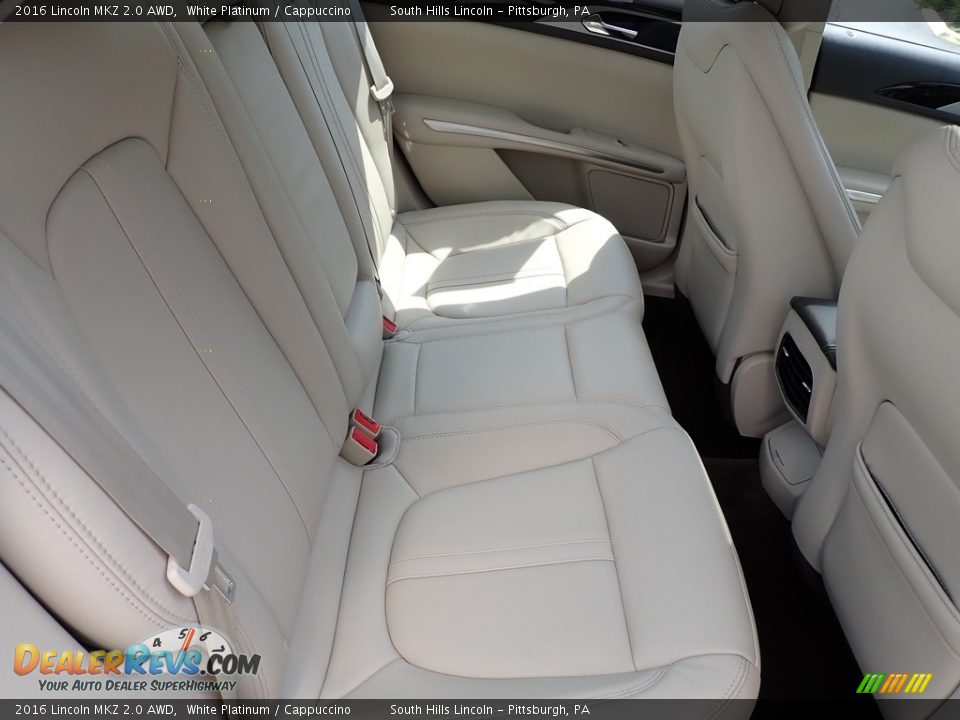 Rear Seat of 2016 Lincoln MKZ 2.0 AWD Photo #15