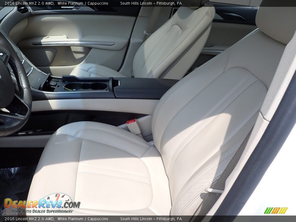 Front Seat of 2016 Lincoln MKZ 2.0 AWD Photo #16