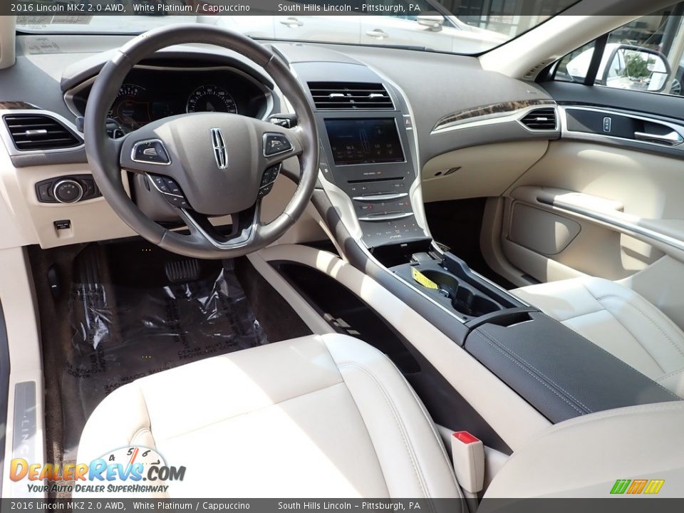 Cappuccino Interior - 2016 Lincoln MKZ 2.0 AWD Photo #18