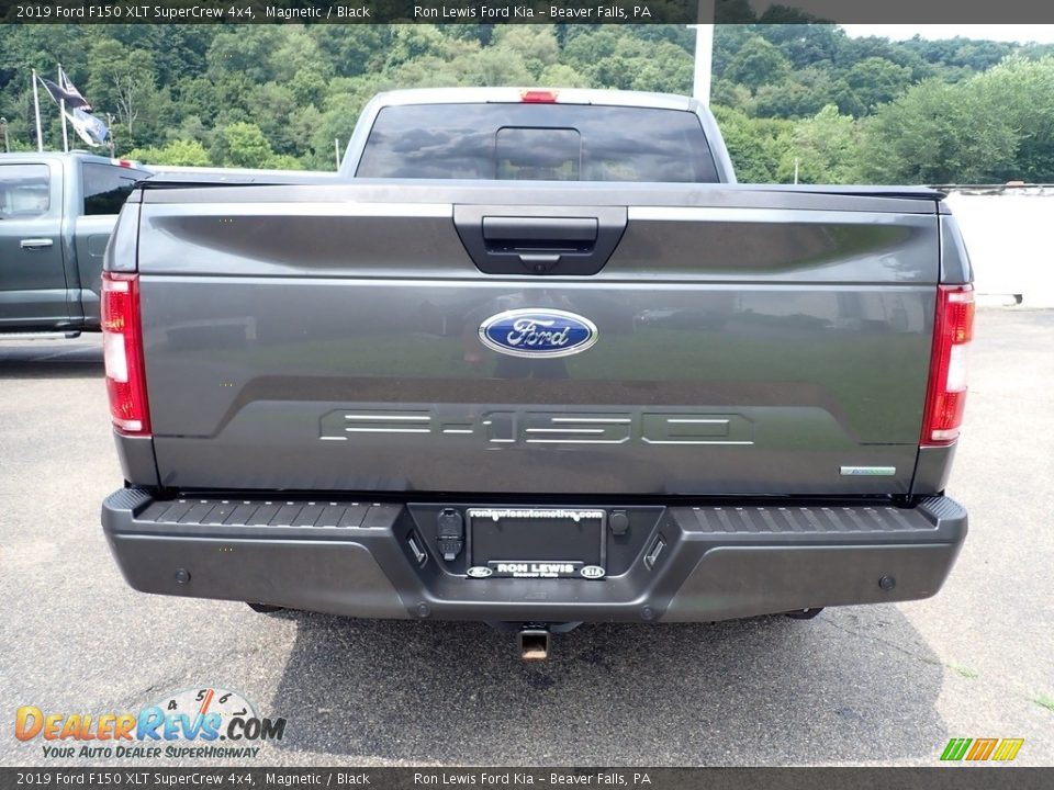 2019 Ford F150 XLT SuperCrew 4x4 Magnetic / Black Photo #8