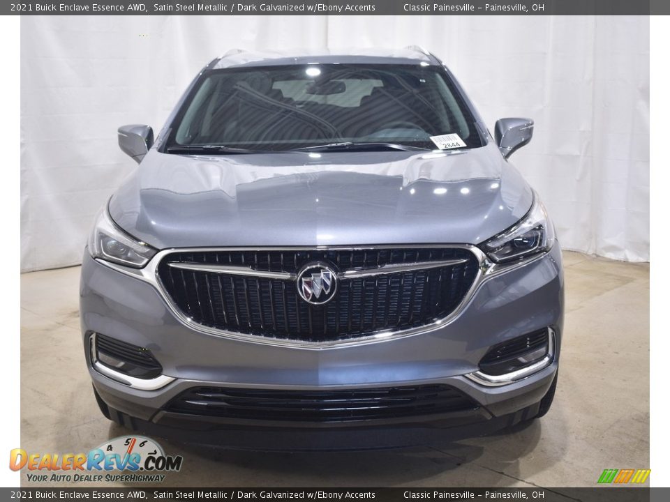 2021 Buick Enclave Essence AWD Satin Steel Metallic / Dark Galvanized w/Ebony Accents Photo #4