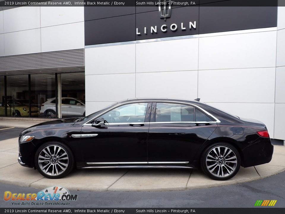 Infinite Black Metallic 2019 Lincoln Continental Reserve AWD Photo #2