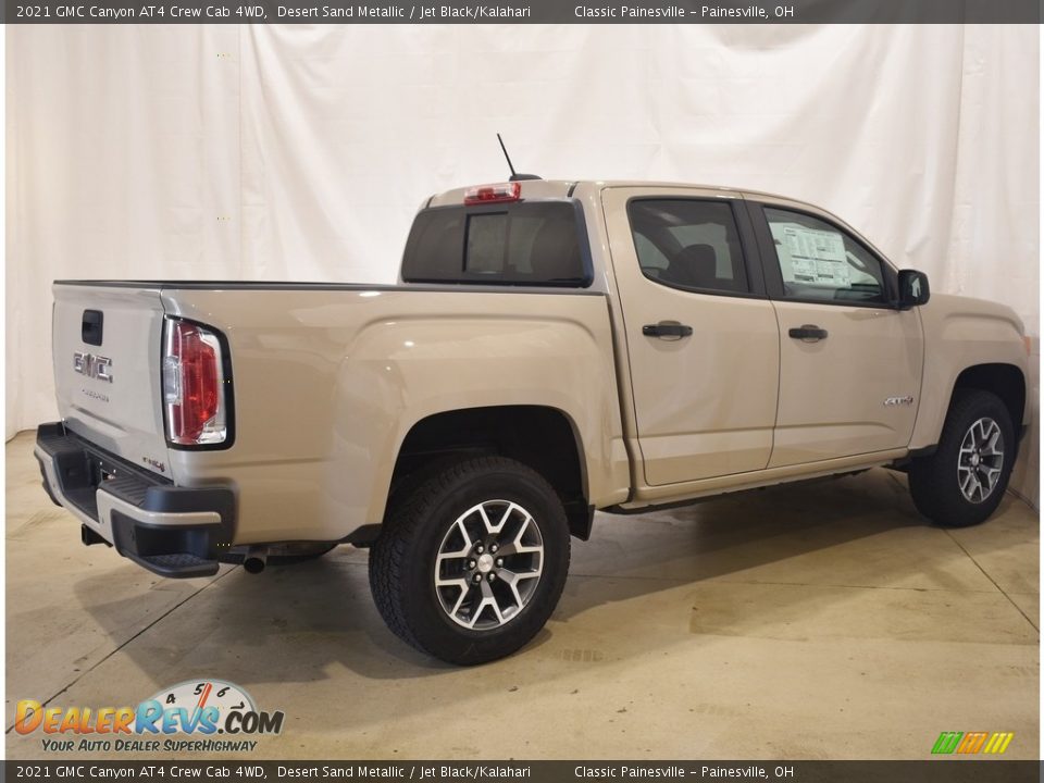 2021 GMC Canyon AT4 Crew Cab 4WD Desert Sand Metallic / Jet Black/Kalahari Photo #2