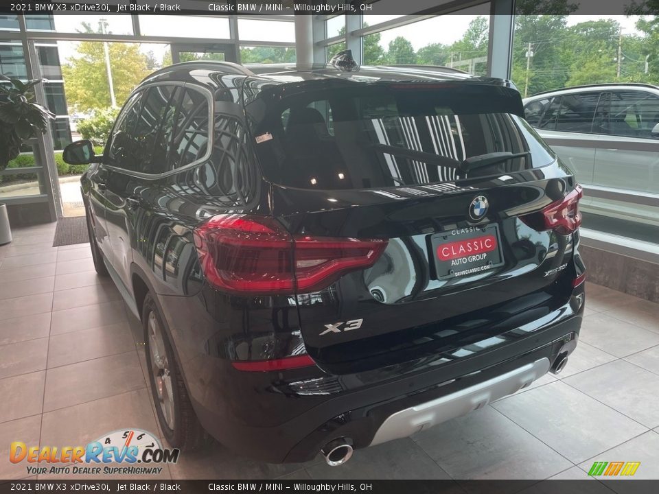 2021 BMW X3 xDrive30i Jet Black / Black Photo #2