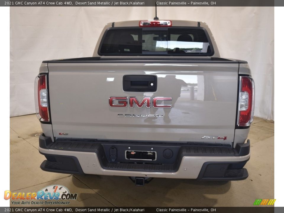 2021 GMC Canyon AT4 Crew Cab 4WD Desert Sand Metallic / Jet Black/Kalahari Photo #3