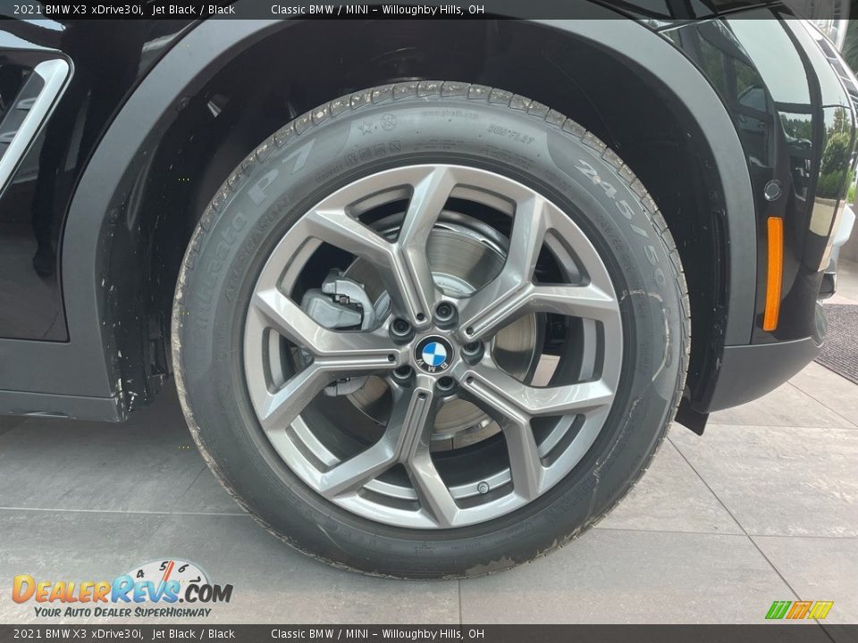 2021 BMW X3 xDrive30i Jet Black / Black Photo #5