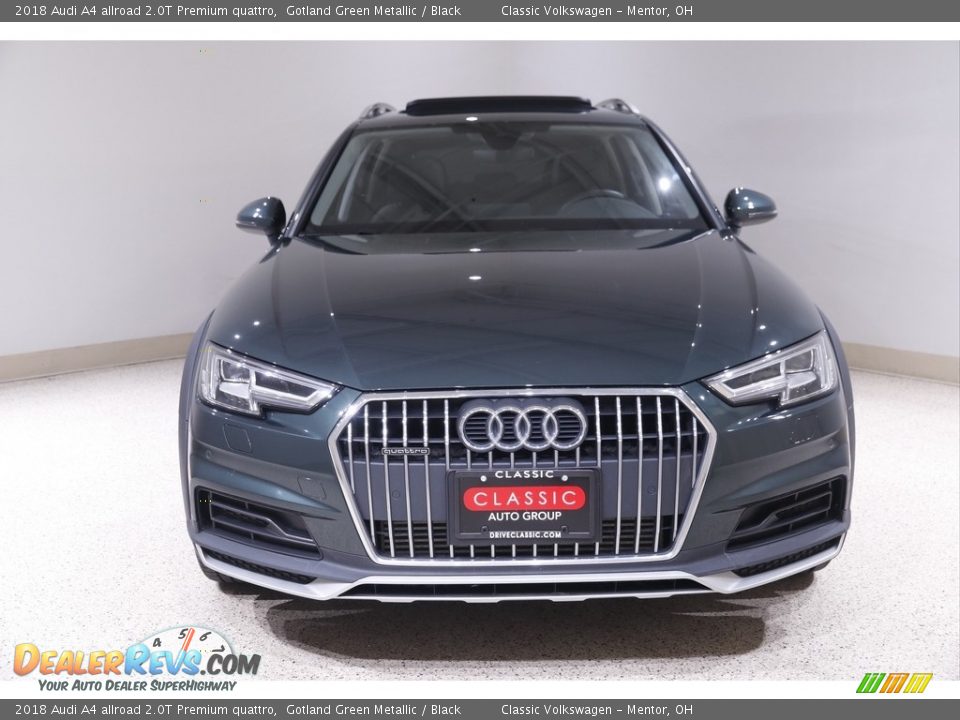 2018 Audi A4 allroad 2.0T Premium quattro Gotland Green Metallic / Black Photo #2