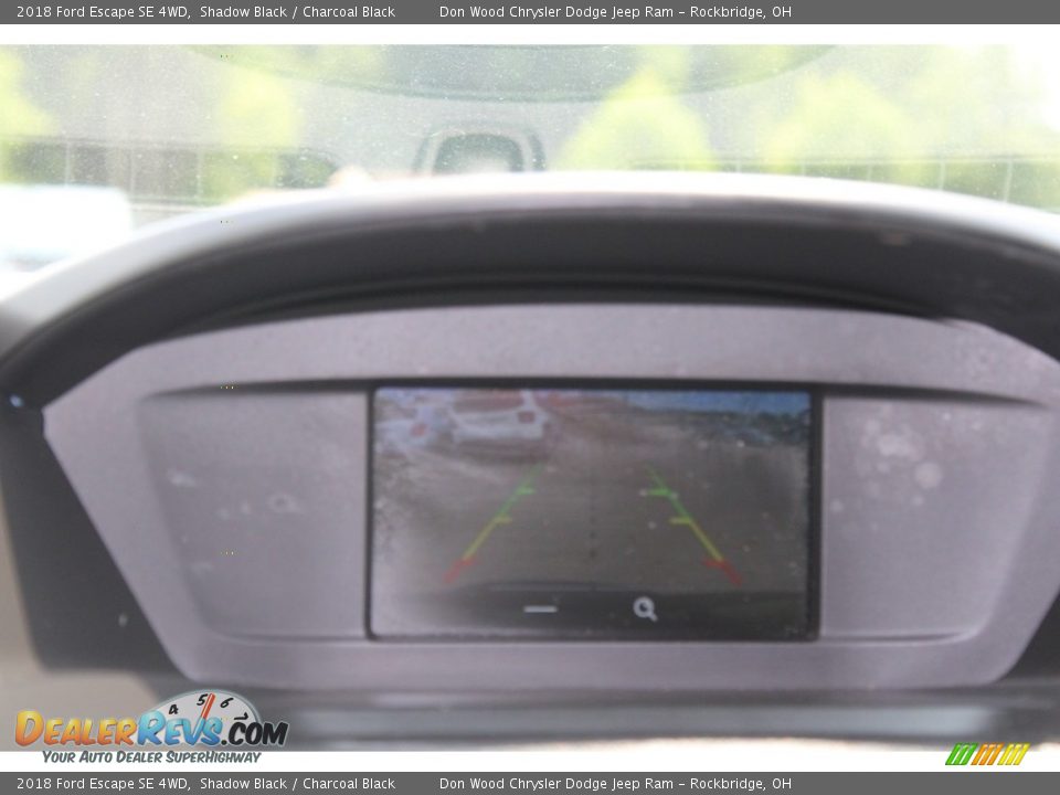 2018 Ford Escape SE 4WD Shadow Black / Charcoal Black Photo #2